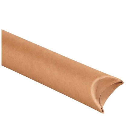 Bsc Preferred 2-1/2 x 36'' Kraft Crimped End Tubes, 34PK BUY00013855